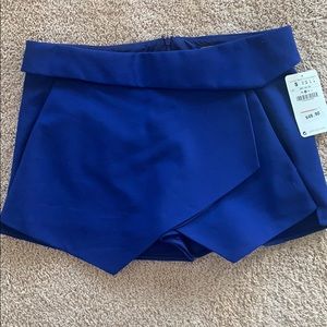 Zara Blue Skort